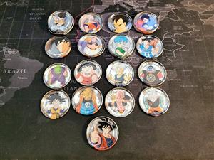 Dragon Ball Z Silver Tazos