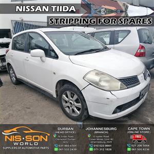 NISSAN TIIDA STRIPPING FOR SPARES