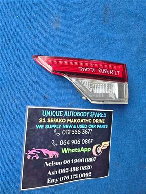 Toyota Rush Right Inner Tail Light