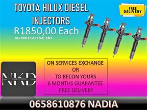 TOYOTA HILUX COMMON RAIL DIESEL INJECTORS FOR SALE