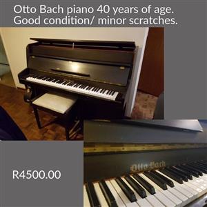 Otto bach piano for sale