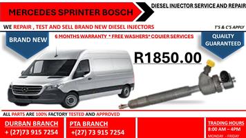 Mercedes Sprinter Bosch Diesel Injectors 