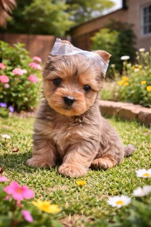 Yorkie puppy 