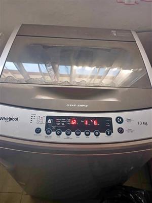Large 13 kg washing machine,cold water energy efficient. Available from 1  Aug
