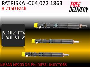 NISSAN NP200 DIESEL INJECTORS