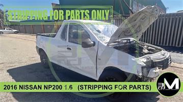 2016 NISSAN NP200 1.6 (STRIPPING FOR PARTS)