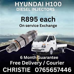Hyundai H100 Diesel Injectors for sale with 6month Guarantee