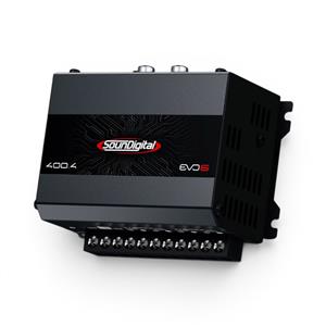 SounDigital SD400.4 EVO 6 100w rms x 4 channel Amplifier