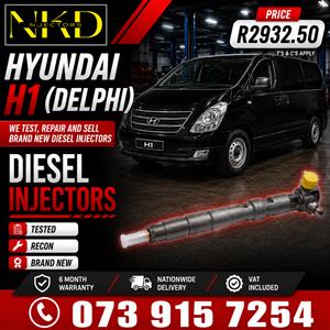 Hyundai H1 Delphi Diesel Injectors 