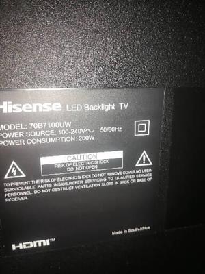 70 inch hisense smart tv 