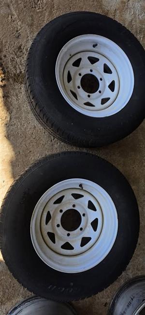 15 inch rims with tires for salw