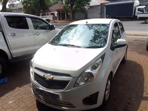 2012 Chevrolet Spark 1.2LS Hatch white Color PETROL  132000km 