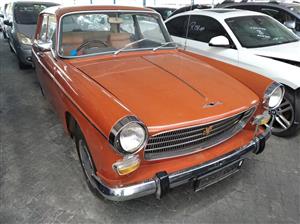 1974 Peugeot 404 rear accident, engine doesn't start