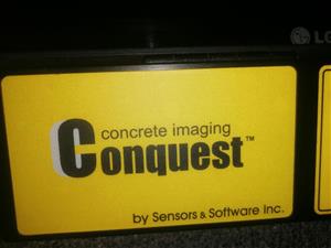 Conquest concrete imaging tester