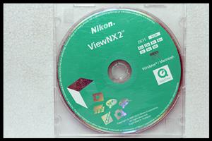 Nikon ViewNX2 Software CD