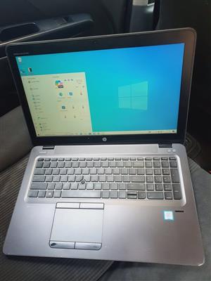 HP ZBook core i7 7th gen 8gb ram 256gb ssd