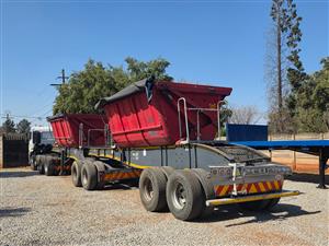 FOR SALE: 2021 CIMC 25 Cube Side Tipper Trailer