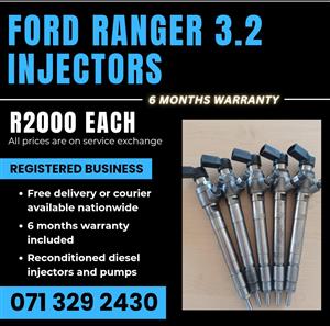 FORD RANGER 3.2 INJECTORS FOR SALE WITH WARRANTY 