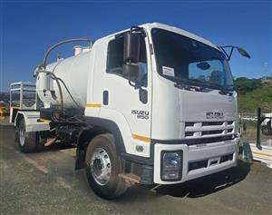 T953- 2014- ISUZU FTR850 AMT HONEYSUCKER TRUCK