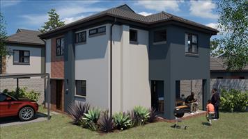 3 bedroom double storey houses in Danville Pretoria 