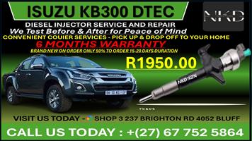 Isuzu KB300 DTEC Diesel Injectors On Repair
