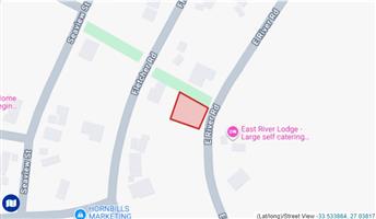 Vacant plot near river in Kleinemonde