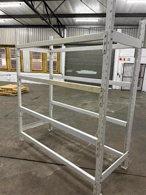 Heavy Duty Racking - THE LOT SOLD ALL TOGETHER NOT INDIVIDUALLY   14 x Uprights,