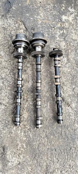 Lexus 3UZ camshafts  for exhaust side and X2