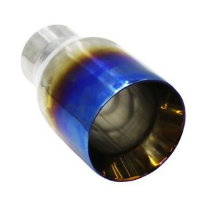 F1X Senna Black Chrome Exhaust Tailpipe (101mm)