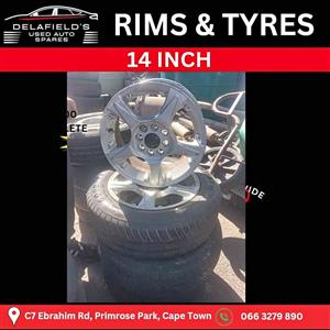 14 inch Rims and Tyres