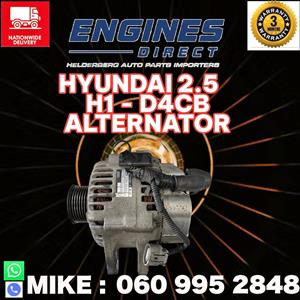 Original import Hyundai H1 D4CB Alternators