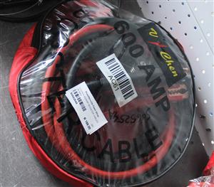 V-CHEN 600AMP BOOSTER CABLES IN BAG S065254A