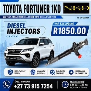 Toyota_Fortuner_3.0L_Denso_Injectors 