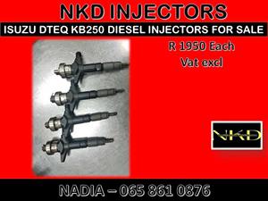 ISUZU DTEQ DIESEL INJECTORS FOR SALE ON SERVICE EXCHANGE OR RECONDITIONING