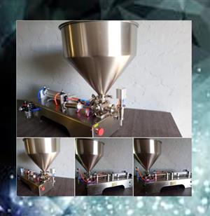  Piston filling machines, suitable for thicker products