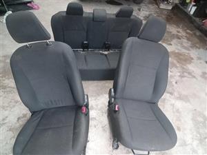 Toyota Etios Sprint XS 1.5 Hatchback Front Seats & Rear Seats