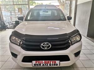 2020 TOYOTA HILUX 2.0 VVTI SINGLE CAB CANOPY MANUAL