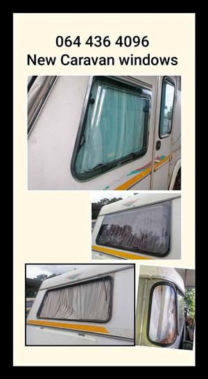 New Caravan windows for sale in Bekkersdal