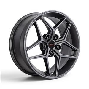 17″ A-Line Stark 5/108 Graphite Flow Forming Alloy Wheels