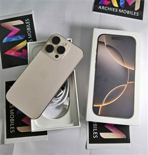 Iphone 16 Pro 128gb desert titanium