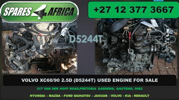 Volvo XC60/90 2.5D used engine for sale 