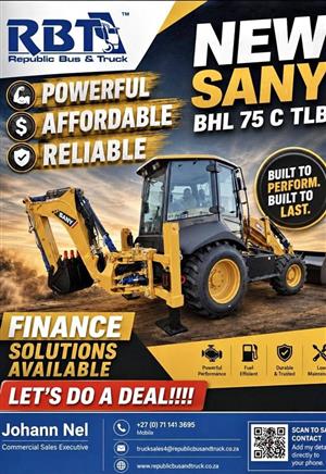 New SANY BHL 75 C  TLB  (4×4)