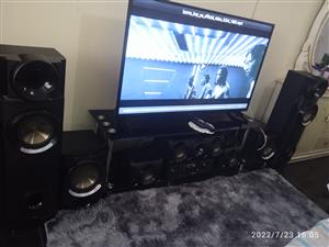 Home theater speakers 5.2 CH 1250W