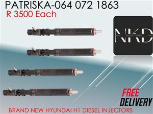 NEW HYUNDAI H1 DIESEL INJCTORS FOR SALE