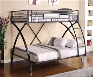 Steel frame bunk beds