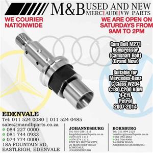 Cam Bolt M271 Kompressor (Camshaft Bolt)(Brand New) Suitable for Mercedes-Benz C-Class W204 C180,C20