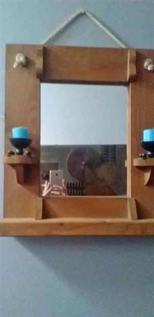 Mirror wall hanging