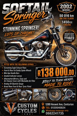 Well  Looked After Softail Springer