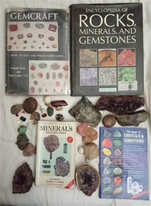 4 Rock . Gemstone . Mineral books & Rocks