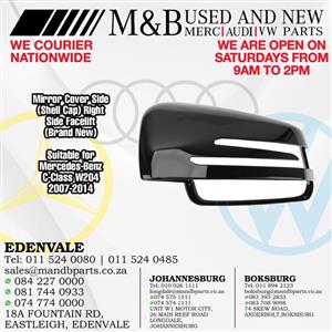 Mirror Cover Side (Shell Cap) Right Side FaceLift (Brand New)